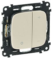 Светорегулятор нажимной без рамки Legrand Valena Allure 5-400Вт слоновая кость картинка